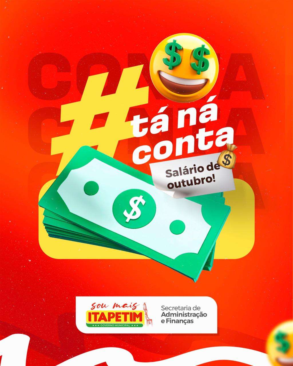 Itapetim realiza pagamento de outubro a servidores municipais