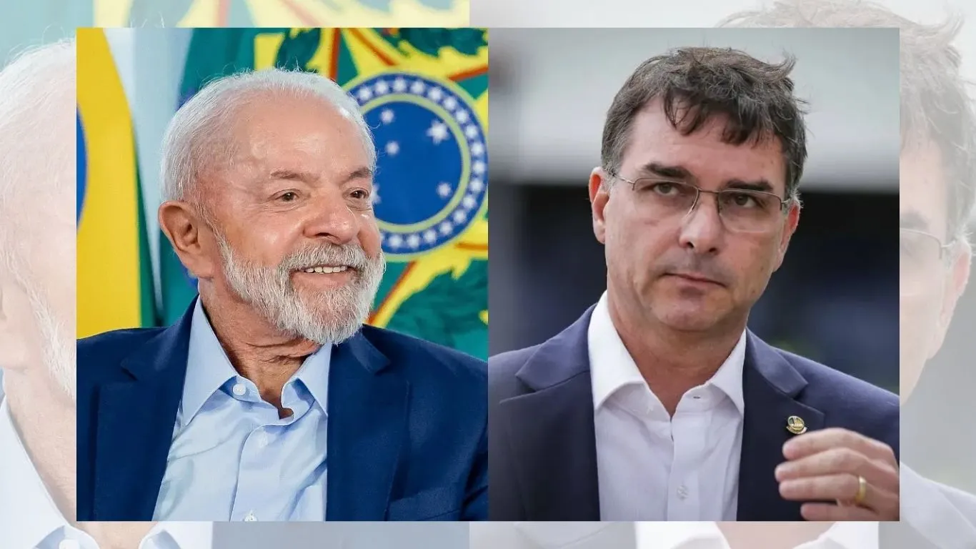 AtlasIntel: Lula tem 57,5% contra Flávio em Pernambuco; no cenário nacional, os dois empatam tecnicamente
