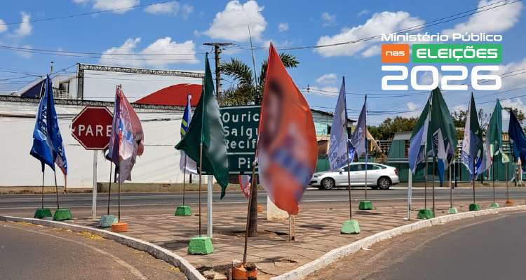 Ministério Público Eleitoral recomenda retirar propaganda eleitoral que dificulte a visibilidade no trânsito de veículos e a mobilidade dos pedestres em Araripina