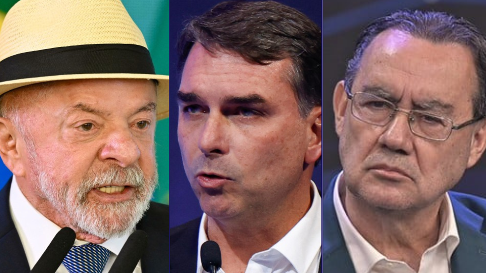 Quaest: Lula tem 37%, Flávio 30% e Cury chega a 10%; segundo turno tem empate técnico