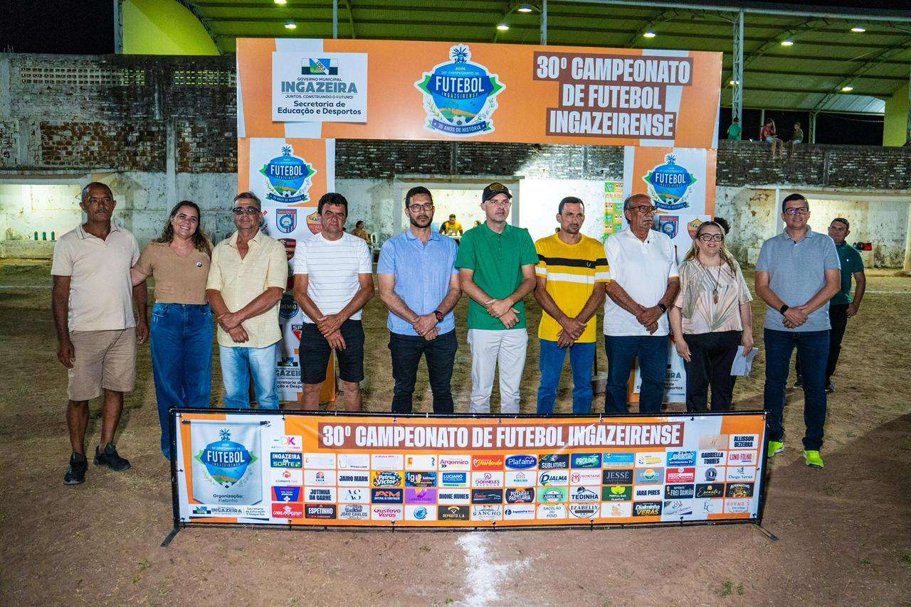 Ingazeira dá início ao 30º Campeonato de Futebol Ingazeirense com R$ 30 mil em premiações