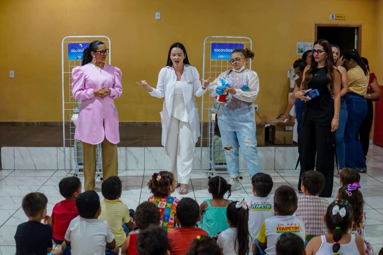Itapetim recebe Caravana do CRO com ações de orientação em saúde bucal